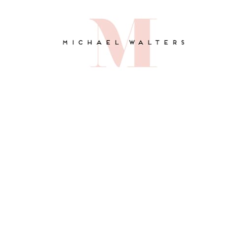 This is a spring personalized stationery thank you cards with standard by Creo Study called strong initial printing on signature in 4.25x5.5