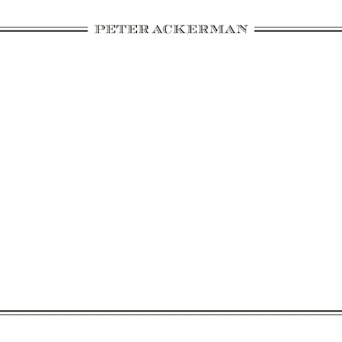 This is a crisp black personalized stationery thank you cards with standard by The Social Type called gentleman printing on signature in 4.25x5.5