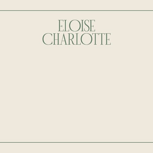 This is a forest personalized stationery thank you cards with standard by Ellen Schlegelmilch called elegant serif printing on signature in 4.25x5.5