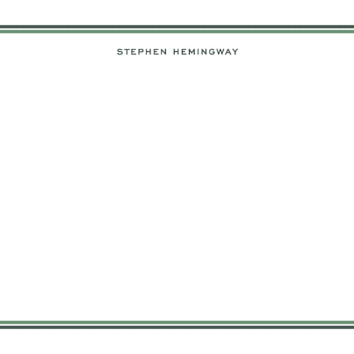This is a evergreen personalized stationery thank you cards with standard by Megan Davis called boulevard printing on signature in 4.25x5.5