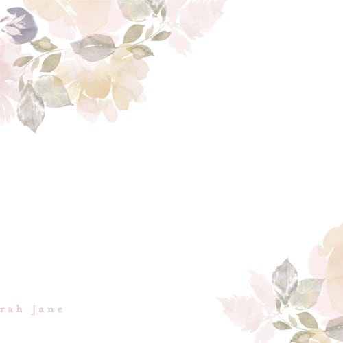 This is a lily personalized stationery thank you cards with standard by Phrosné Barwood called memories printing on signature in 4.25x5.5