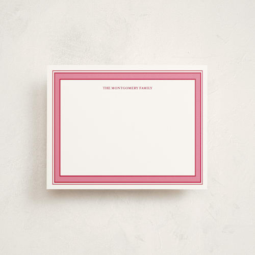 This is a gumdrop personalized stationery thank you cards with standard by Alston Foster called colorful wishes printing on signature in 4.25x5.5
