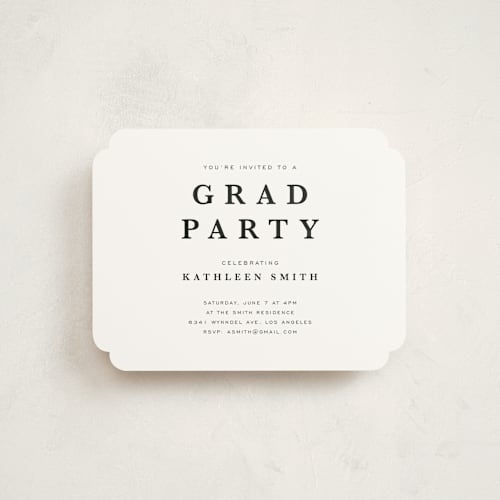 This is a salt graduation insert cards with standard by Joyce Pinheiro called go far printing on signature in standard