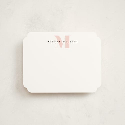This is a spring kids thank you cards notes with standard by Creo Study called strong initial printing on signature in standard