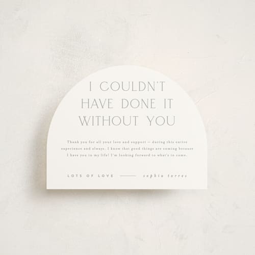 This is a cloud graduation insert cards with standard by JoAnn Jinks called elegant name printing on signature in standard