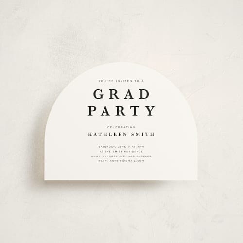This is a salt graduation insert cards with standard by Joyce Pinheiro called go far printing on signature in standard