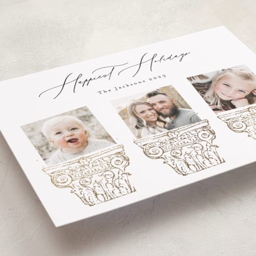 This is a snow met with foil pressed by Phrosné Barwood called display printing on recycled smooth signature in standard