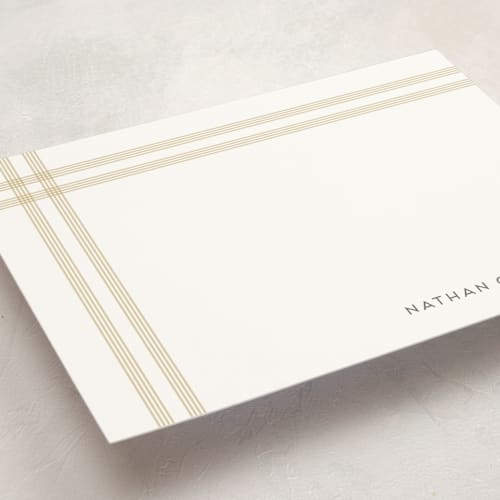 This is a sun personalized stationery thank you cards with standard by Jenny Millington called framed printing on signature in 5x7