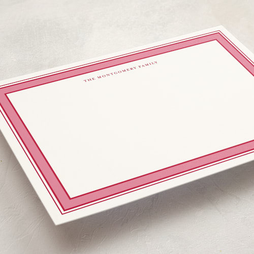 This is a gumdrop personalized stationery thank you cards with standard by Alston Foster called colorful wishes printing on signature in 5x7