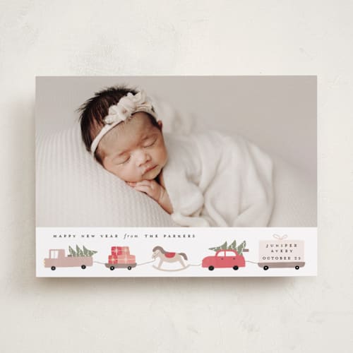 This is a berry babys first christmas with standard by Maja Cunningham called christmas special printing on recycled smooth signature in standard