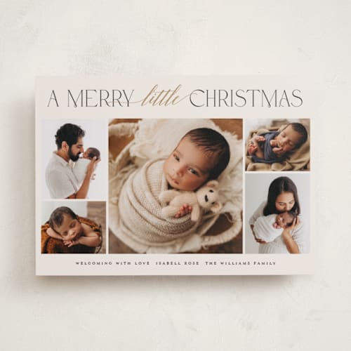 This is a eggnog babys first christmas with standard by Benita Crandall called new addition printing on recycled smooth signature in standard