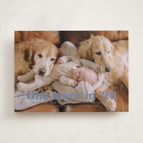 This is a blueberry babys first christmas with standard by Jackie Crawford called there is one more printing on recycled smooth signature in standard