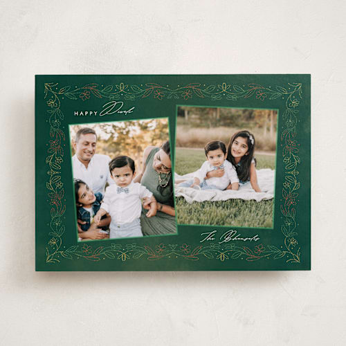 This is a bageecha diwali cards with standard by Sejal Banker called bandhej wishes printing on recycled smooth signature in standard