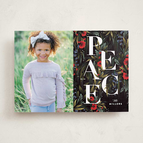 This is a coal met with standard by Angela Marzuki called garden peace printing on recycled smooth signature in standard