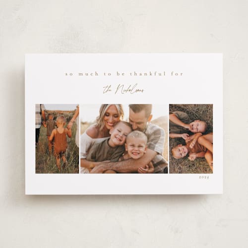 This is a honey thanksgiving cards invitations with standard by Jessica Williams called minimale printing on recycled smooth signature in standard