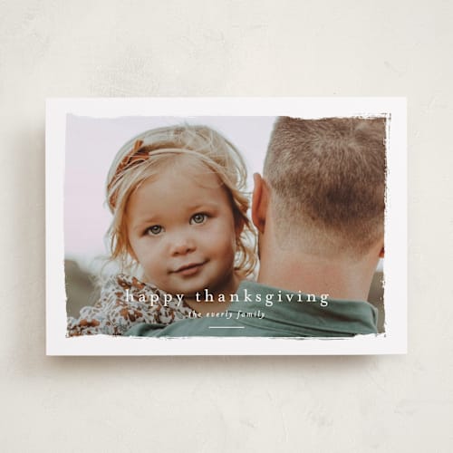 This is a sugar thanksgiving cards invitations with standard by Jessica Williams called soft edge printing on recycled smooth signature in standard