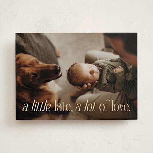 This is a licorice foil stamped valentine cards with foil pressed by Heather Schertzer called a lot of love printing on recycled smooth signature in standard