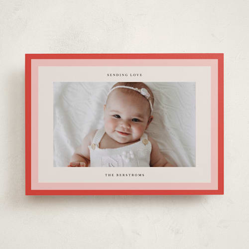 This is a tomato valentines day with standard by Lori Wemple called bright frame printing on recycled smooth signature in standard