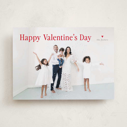 This is a scarlet valentines day with standard by Pixel and Hank called simplistic printing on recycled smooth signature in standard