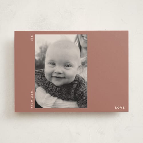 This is a rose valentines day with standard by Sumak Studio called simple love printing on recycled smooth signature in standard