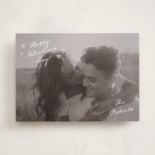 This is a frosted valentines day with standard by Pixel and Hank called valentine loves printing on recycled smooth signature in standard