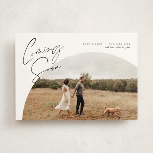 This is a cafe pregnancy announcements with standard by Pixel and Hank called capture printing on signature in standard