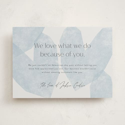 This is a sky valentines day with standard by Corinne Malesic called love what we do printing on signature in standard