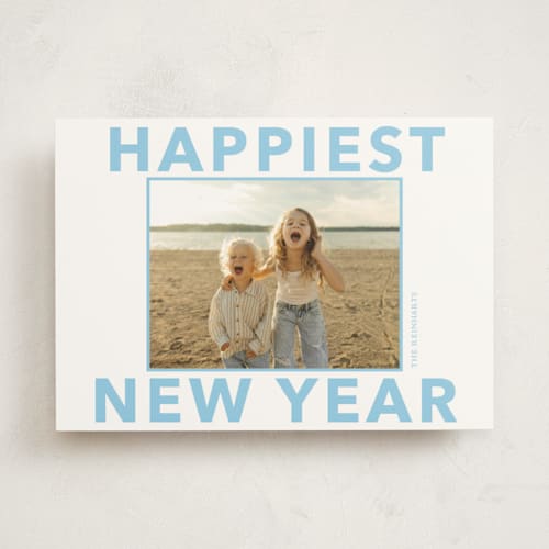 This is a snow photo mount holiday cards with standard by Angela Thompson called shiny holiday printing on party paper in photo_mount