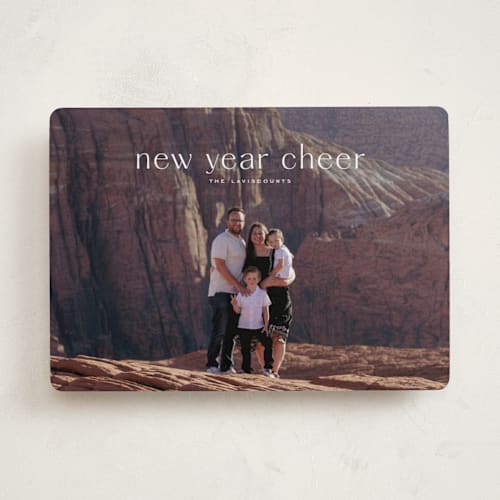 This is a frost photo christmas cards with standard by chocomocacino called koulgf printing on recycled smooth signature in standard