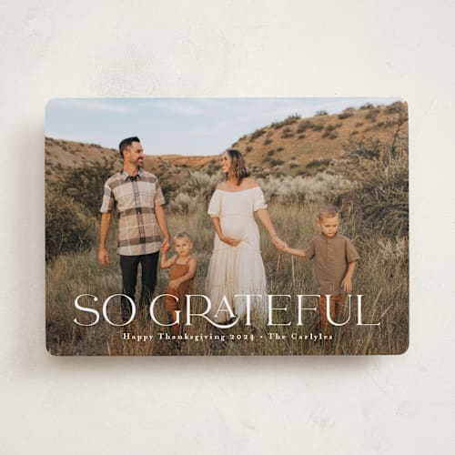 This is a salt thanksgiving cards invitations with standard by Mary Kay Garttmeier called gracious printing on recycled smooth signature in standard