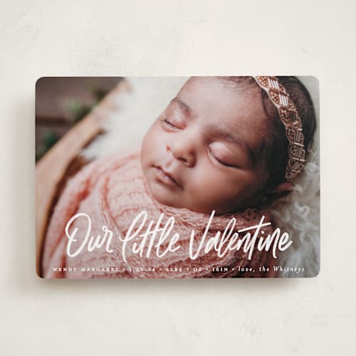 This is a dove valentines day with standard by Snow and Ivy called our little printing on recycled smooth signature in standard