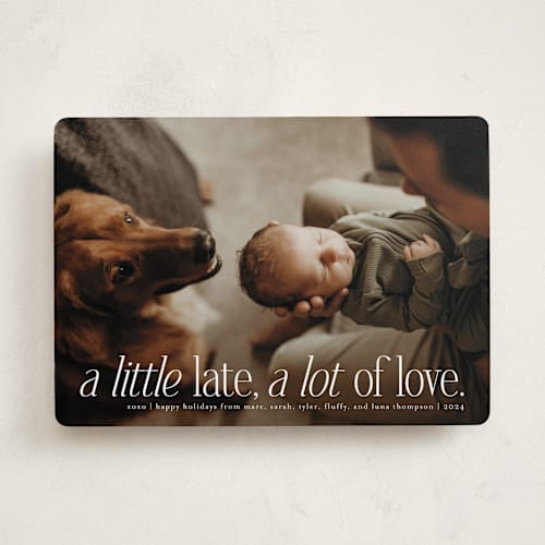 This is a marshmallow valentines day with standard by Heather Schertzer called a lot of love printing on recycled smooth signature in standard