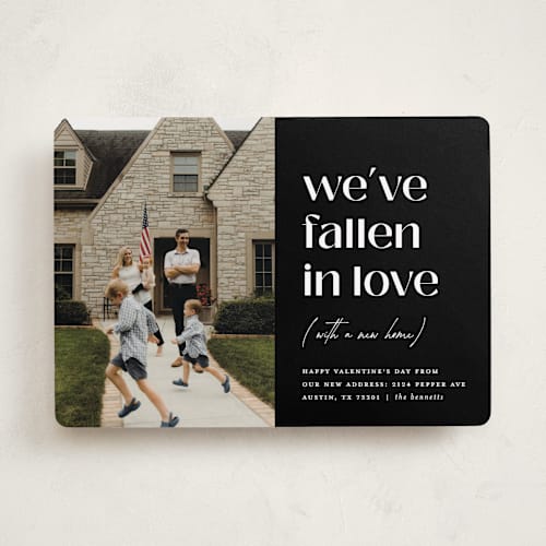 This is a onyx valentines day with standard by Erica Krystek called valentine move printing on recycled smooth signature in standard