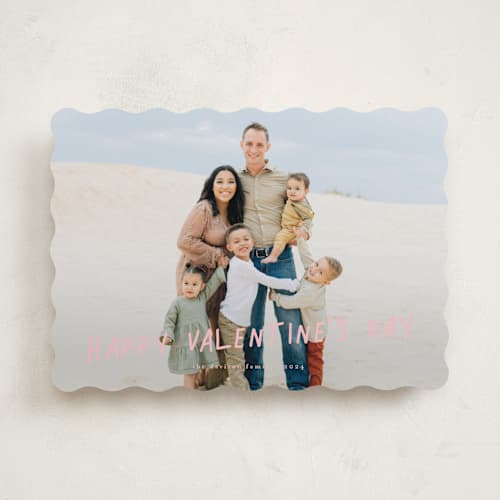 This is a candy valentines day with standard by chocomocacino called tegole printing on recycled smooth signature in standard