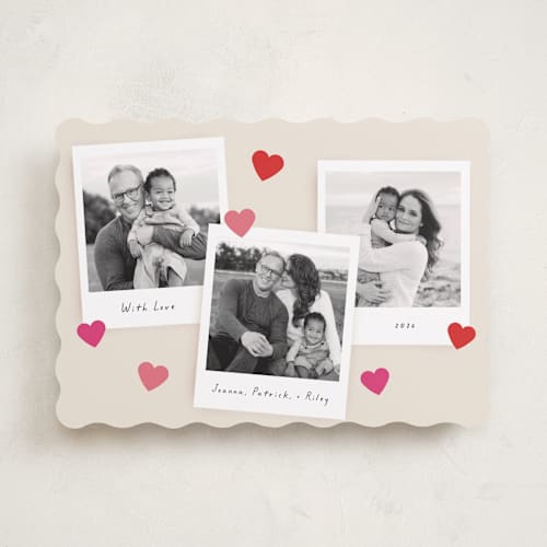 This is a marshmallow valentines day with standard by Morgan Kendall called instamatic printing on recycled smooth signature in standard