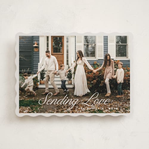 This is a marshmallow valentines day with standard by Pati Cascino called noelle printing on recycled smooth signature in standard