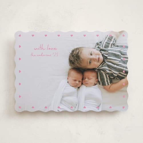 This is a venus valentines day with standard by Claudia Orengo called surrounded by love printing on recycled smooth signature in standard