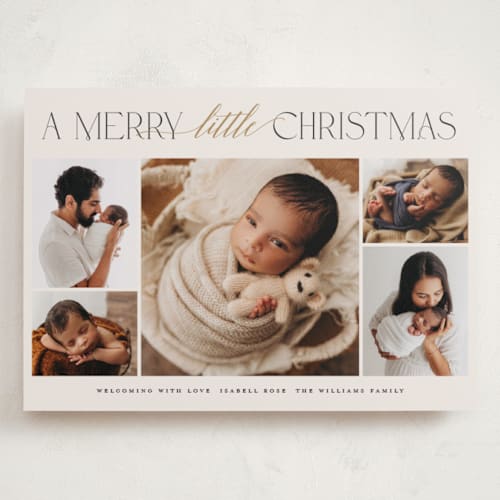 This is a eggnog babys first christmas with standard by Benita Crandall called new addition printing on recycled smooth signature in grand