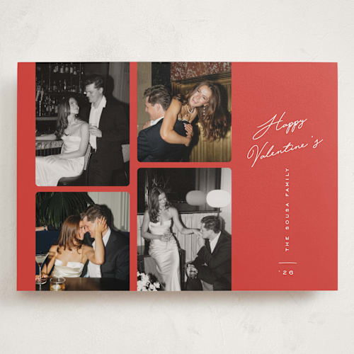 This is a rouge élitaire valentines day with standard by Ana de Sousa called modern quartet printing on recycled smooth signature in grand