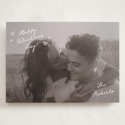 This is a frosted valentines day with standard by Pixel and Hank called valentine loves printing on recycled smooth signature in grand