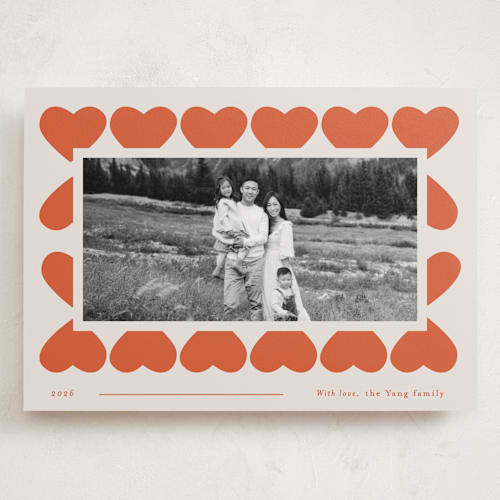 This is a sweetheart valentines day with standard by Blustery August called heart of hearts printing on recycled smooth signature in grand