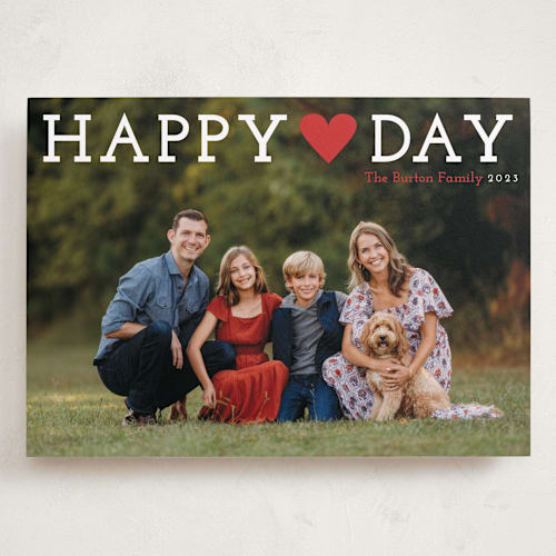 This is a cherry valentines day with standard by Alston Foster called happy love day printing on recycled smooth signature in grand