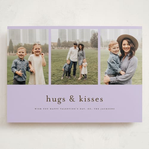 This is a lavender valentines day with standard by Deynaaz Daraei called cinque terre printing on recycled smooth signature in grand