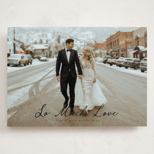 This is a ink valentines day with standard by Ashley Iwafuchi called winter greetings printing on recycled smooth signature in grand