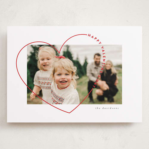 This is a cotton valentines day with standard by Iveta Angelova called valentine frame printing on recycled smooth signature in grand