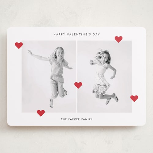 This is a cherry valentines day with standard by Eric Ransom called air hearts printing on recycled smooth signature in grand