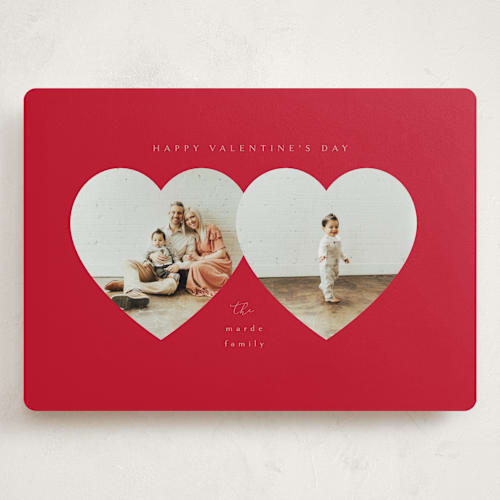 This is a cherry valentines day with standard by Kanika Mathur called heart frames printing on recycled smooth signature in grand