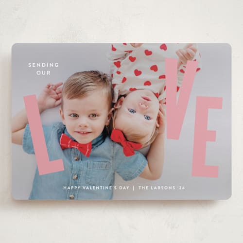 This is a rose valentines day with standard by Lauren Chism called this printing on recycled smooth signature in grand