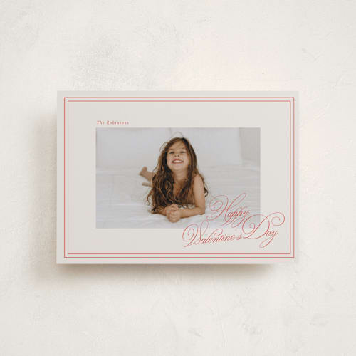 This is a mist valentines day with standard by Lori Wemple called cute frame printing on recycled smooth signature in petite