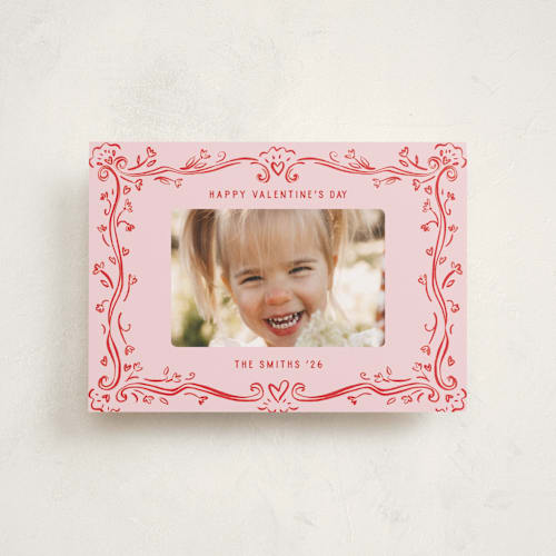 This is a bloom valentines day with standard by Pati Cascino called bordon printing on recycled smooth signature in petite